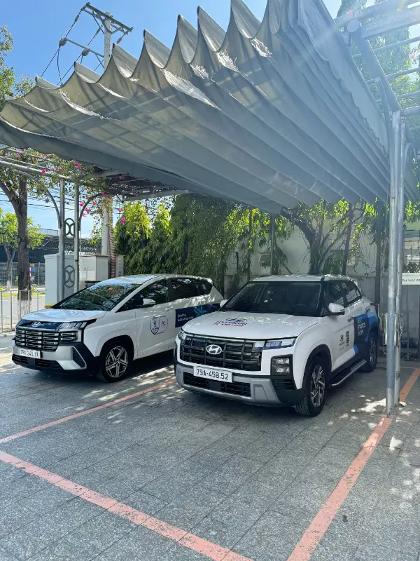 Xe lái thử tại Hyundai Nha Trang