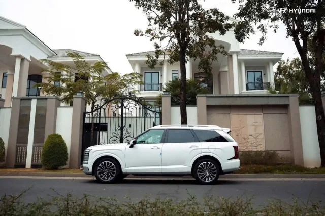 Thân xe Hyundai Palisade 2026 nhìn ngang